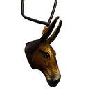 Enfeite De Retrovisor Country Formato De Mula + Mini Laço