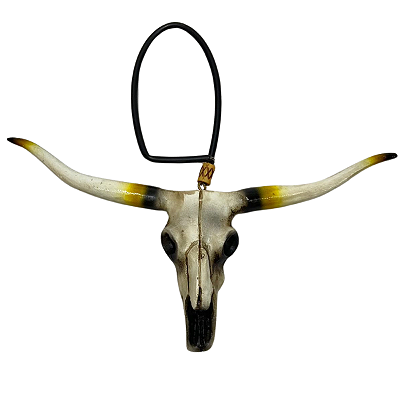 LongHorn Texas Cabeça De Boi Para Retrovisor Pintura Fosca