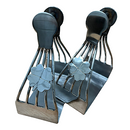 Estribo Premium de Alumínio Polido