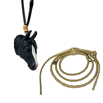 Enfeite De Retrovisor Country Formato De Mula + Mini Laço